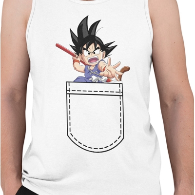 TANK TOP GOKU POCKET